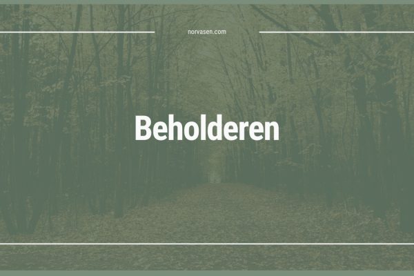 Beholderen: The Fascinating Concept of the Observer