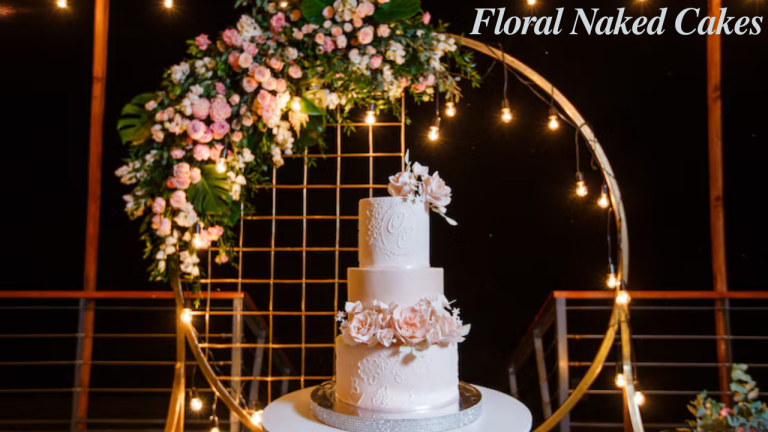 Floral Naked Cakes: A Charming Fusion of Elegance and Simplicity