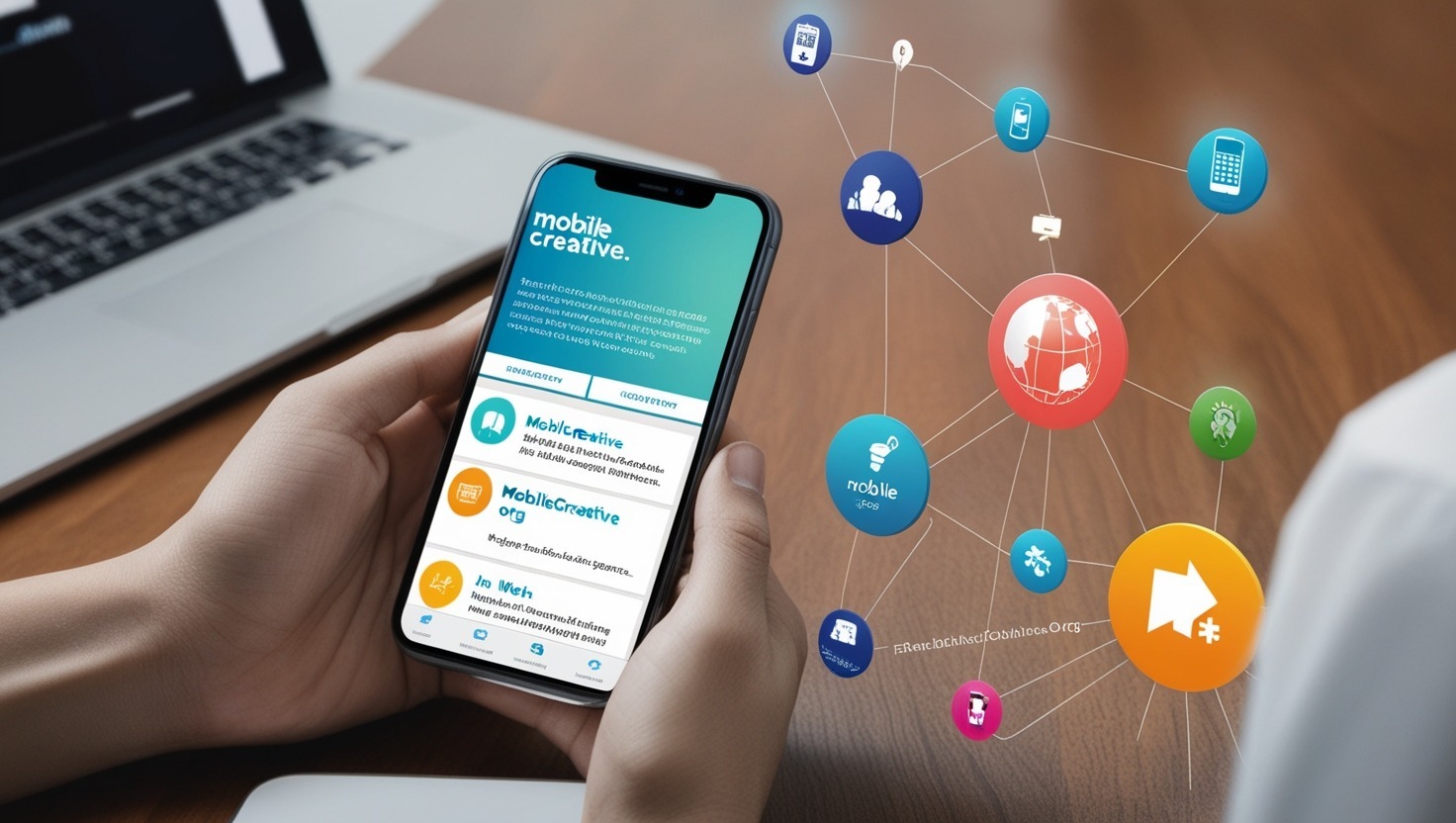 a hand holding a phoneMobileCreative.org: Empowering Businesses with Mobile Innovation