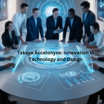 Takaya Accelonyxe representing innovation in technology and modern design aesthetics.