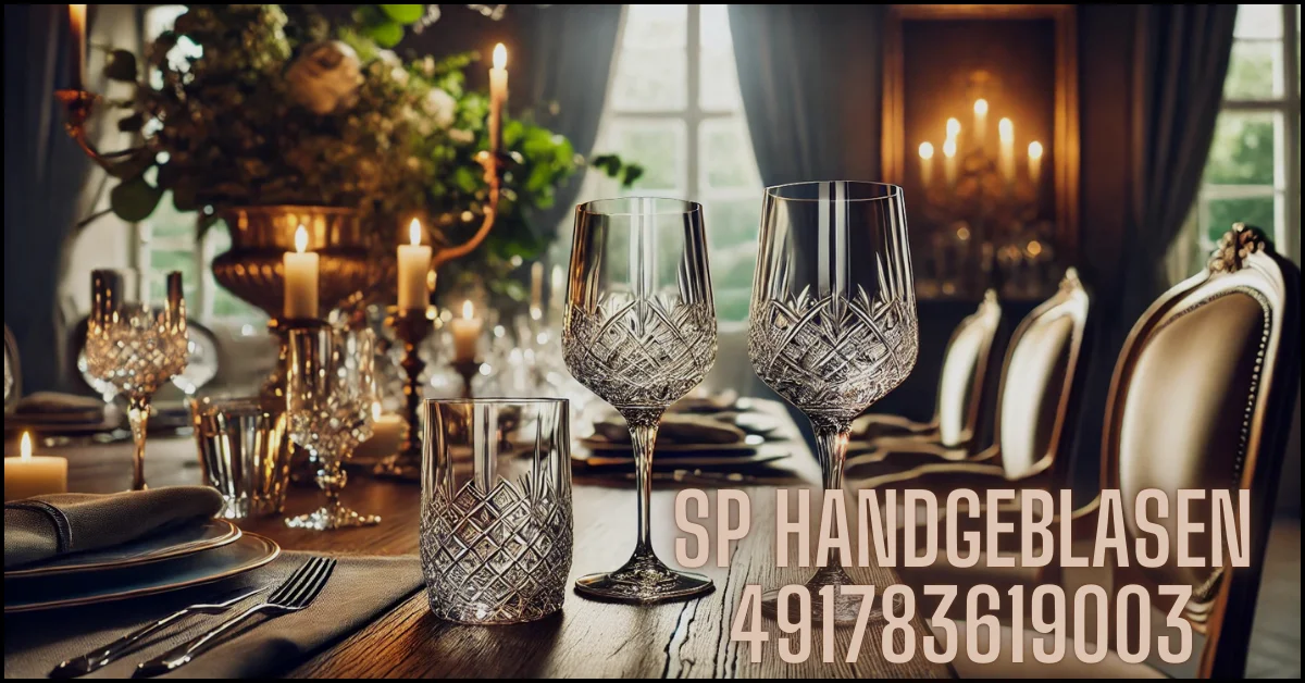 SP Handgeblasen 491783619003 showcasing elegant hand-blown glass artistry.